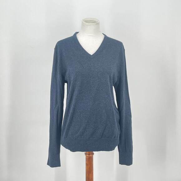 Banana Republic‎ Dark Blue Luxury Blend Sweater Size S - Picture 1 of 6